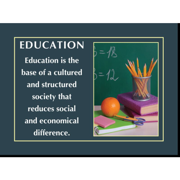 Canvas Wall Picture Education 17