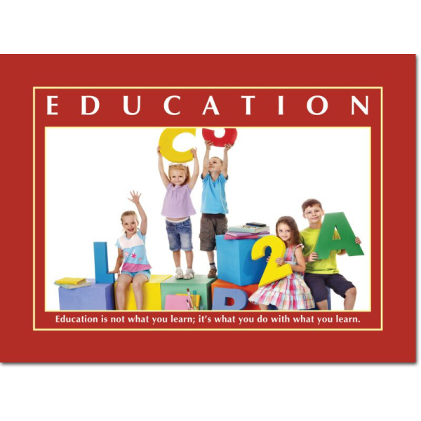 Canvas Wall Picture Education 24