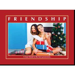 Motivational Print Friendship MP SH 8911