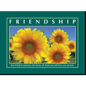 Motivational Print Friendship MP SH 8927