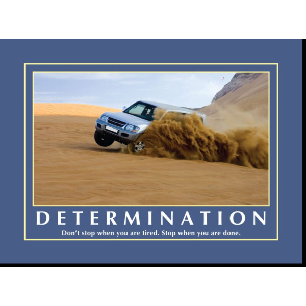 Motivational Print Don’t stop when MP AS 7707