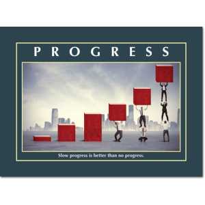 Motivational Print Slow progress