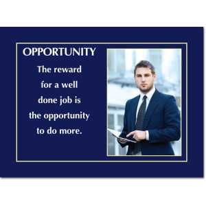 Motivational Print The reward