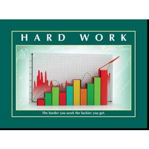 Motivational Print The harder you work