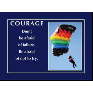 Motivational Print Don’t be afraid