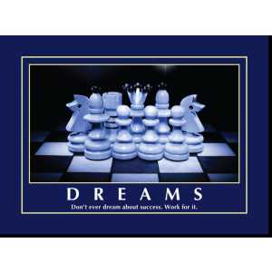 Motivational Print Don’t ever dream