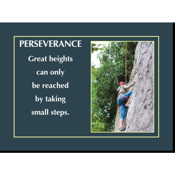 Motivational Print Great heights can only