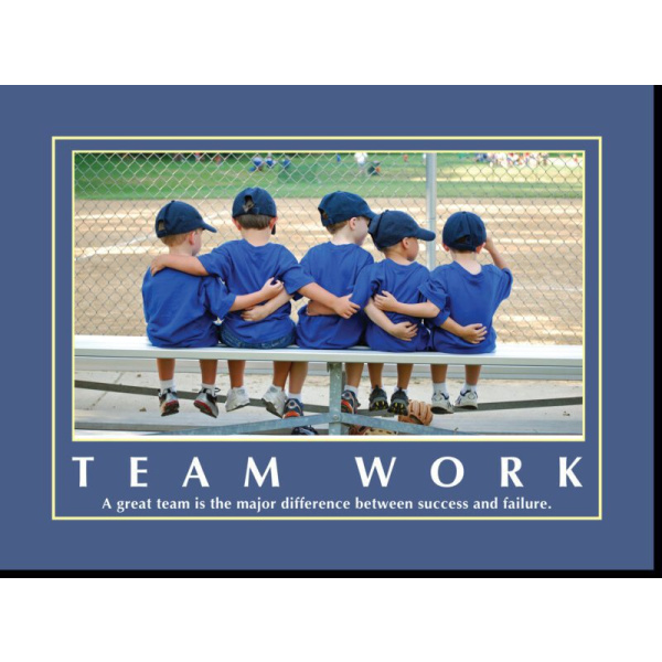 Canvas Wall Picture Team work 10