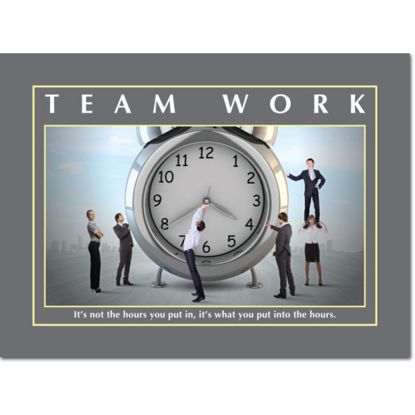 Canvas Wall Picture Team work 11