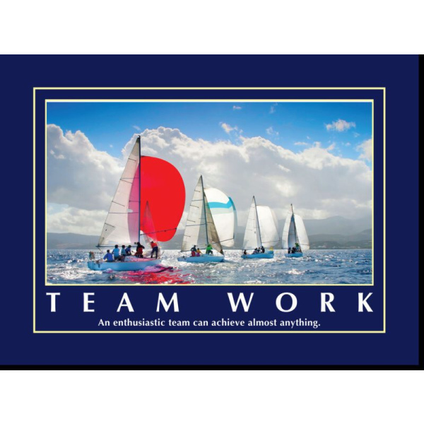 Canvas Wall Picture Team work 12
