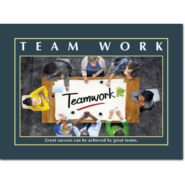 Canvas Wall Picture Team work 13