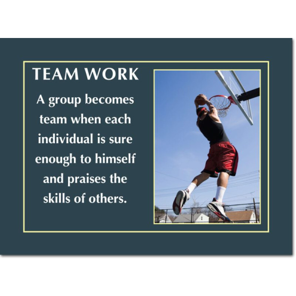 Canvas Wall Picture Team work 17