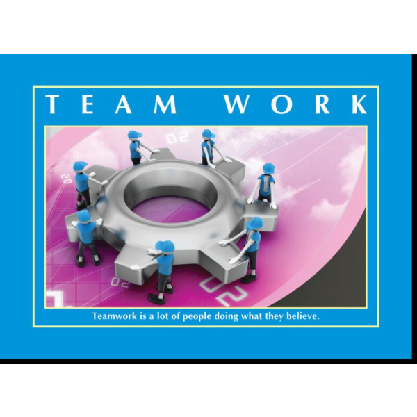 Canvas Wall Picture Team work 18