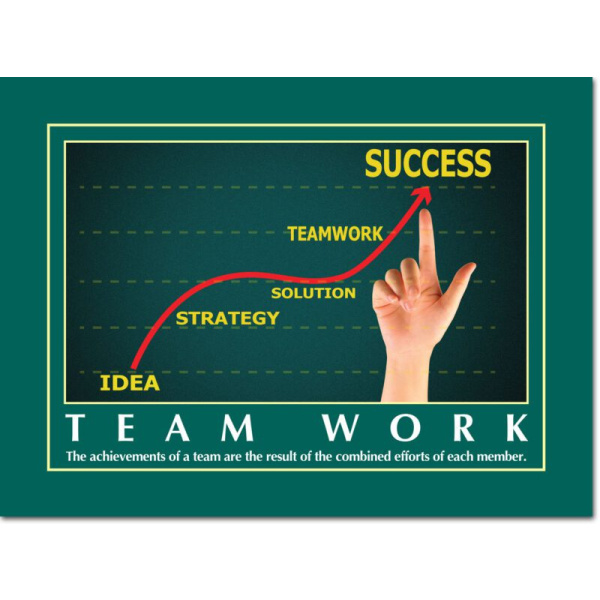 Canvas Wall Picture Team work 21