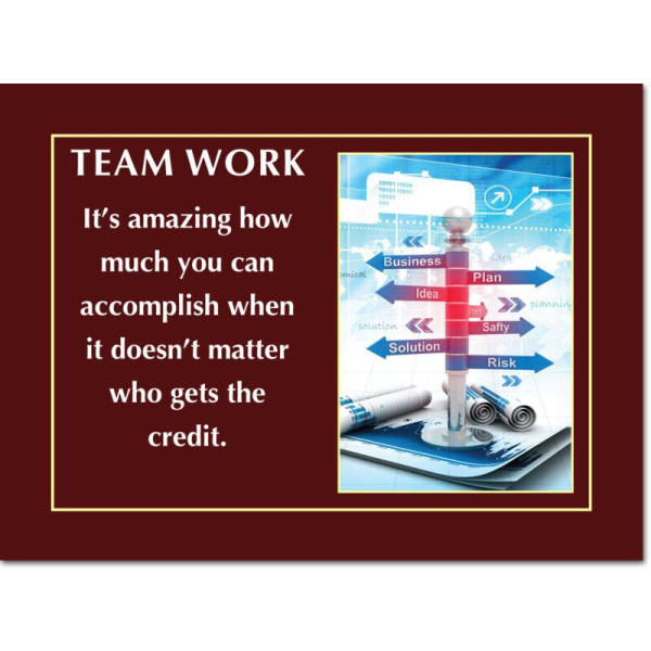Canvas Wall Picture Team work 23
