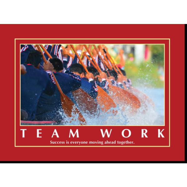 Canvas Wall Picture Team work 4