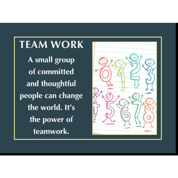 Canvas Wall Picture Team work 8