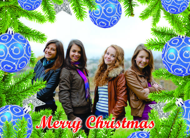 Personalised Christmas Card 018