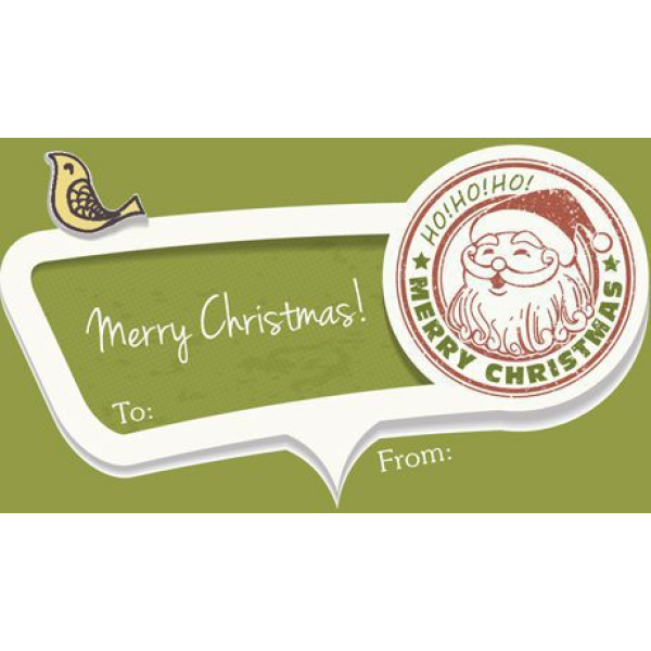 Christmas Gift Tag 0010 1
