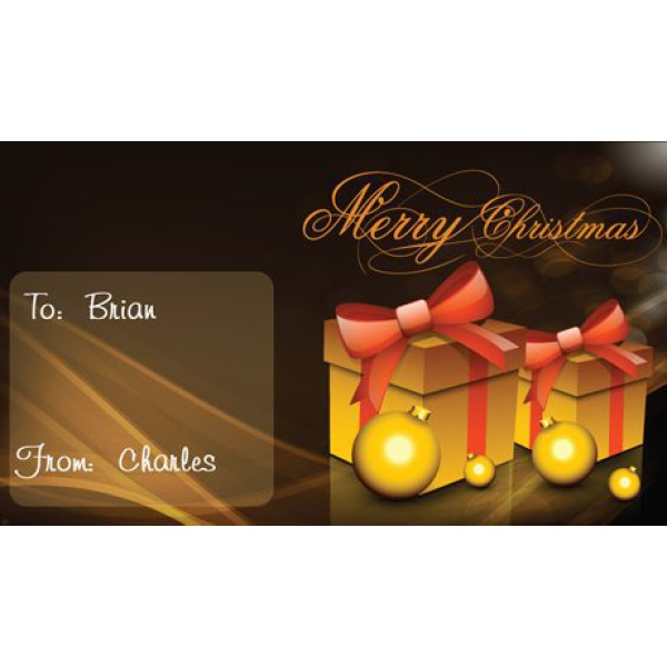 Christmas Gift Tag 0025 1