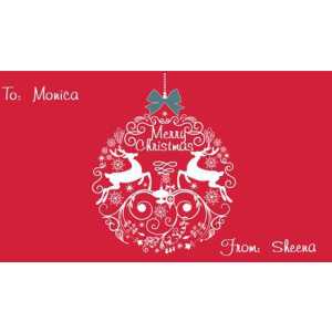 Christmas Gift Tag 0029