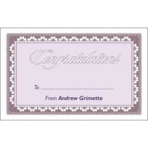 Congratulations Gift Tag C GT 0610