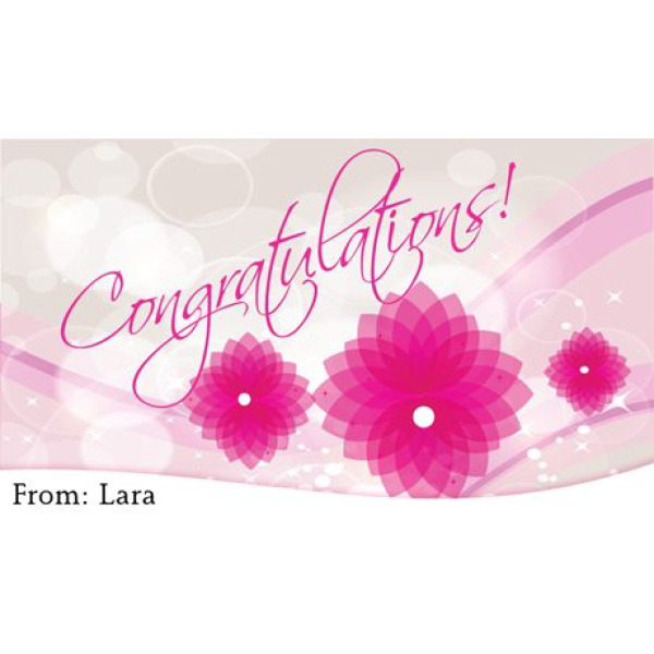 Congratulations Gift Tag 0005 1