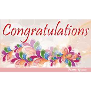 Congratulations Gift Tag C GT 0606