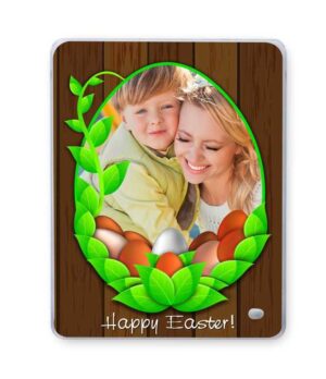 Easter Glass Frame (Big) 001