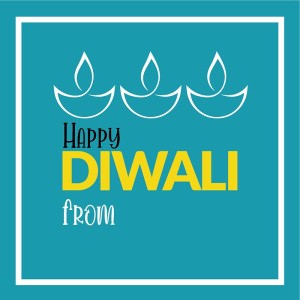 Happy Diwali Sticker Labels for Diwali Gifts Box, Gift Bags - Diwali-0073