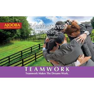 Teamwork Motivational Desk Calendar