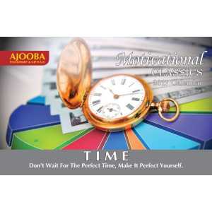 Time Motivational Desk Calendar