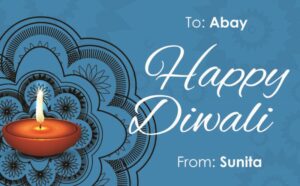 Diwali Design Gift Tag 013