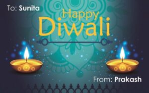 Diwali Design Gift Tag 017