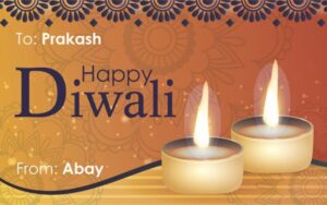 Diwali Design Gift Tag 021