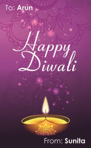 Diwali Design Gift Tag 023