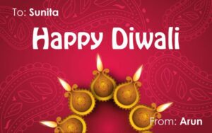 Diwali Design Gift Tag 028