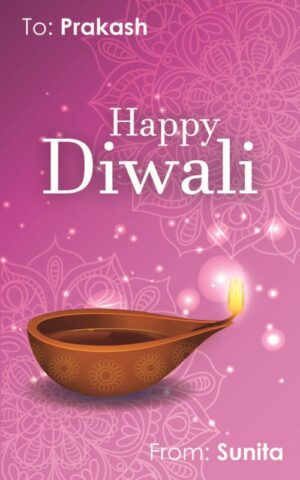 Diwali Design Gift Tag 036