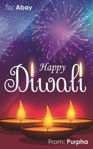 Diwali Design Gift Tag 043