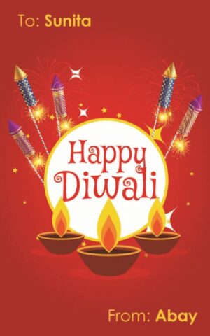 Diwali Design Gift Tag 052