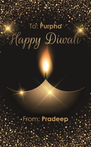 Diwali Design Gift Tag 062