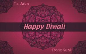 Diwali Design Gift Tag 066
