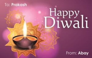 Diwali Design Gift Tag 067