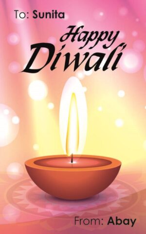 Diwali Design Gift Tag 007