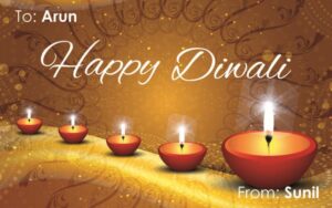 Diwali Design Gift Tag 075