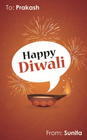 Diwali Design Gift Tag 078