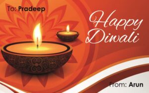 Diwali Design Gift Tag 080