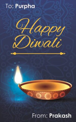Diwali Design Gift Tag 083