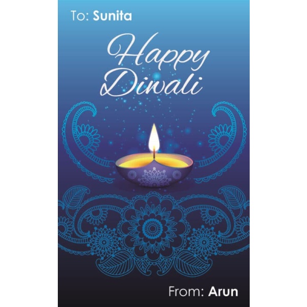 Diwali Design GiftTag90 1