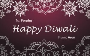 Diwali Design Gift Tag 092